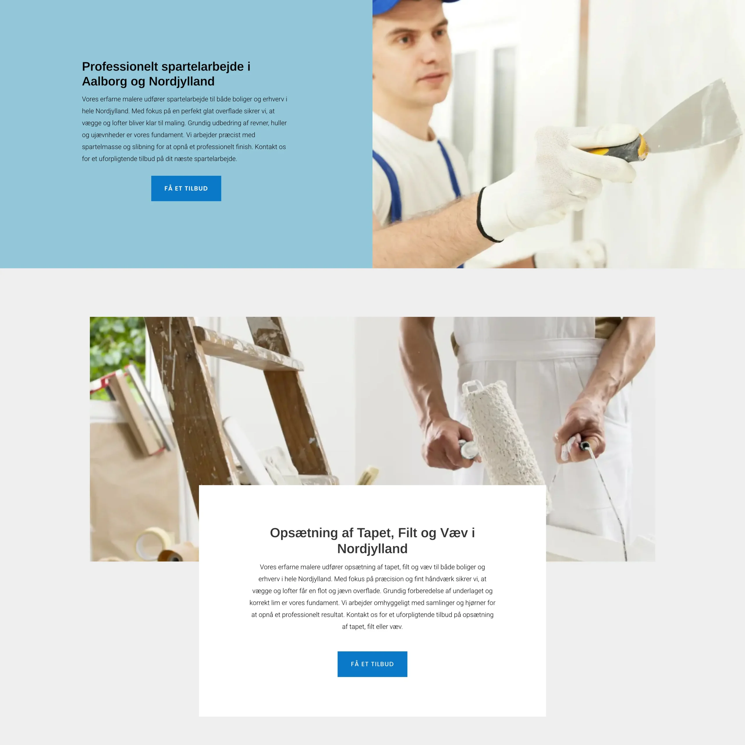 Services side på Alverdens Maler