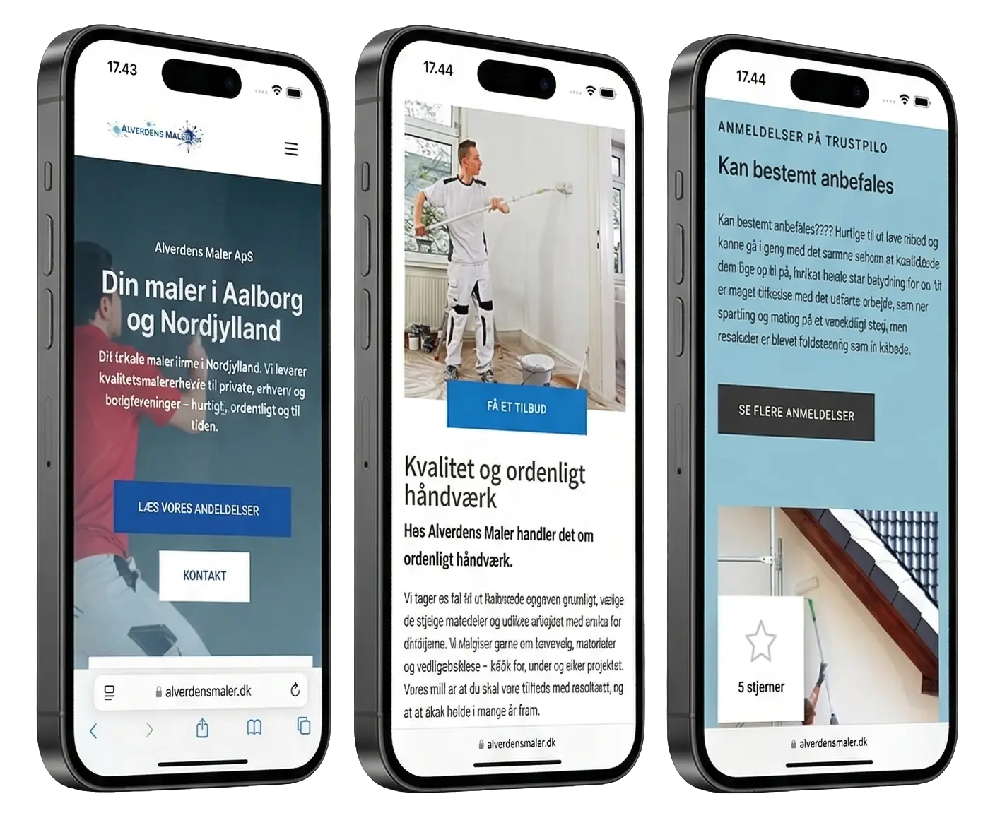 Alverdens Maler på mobil