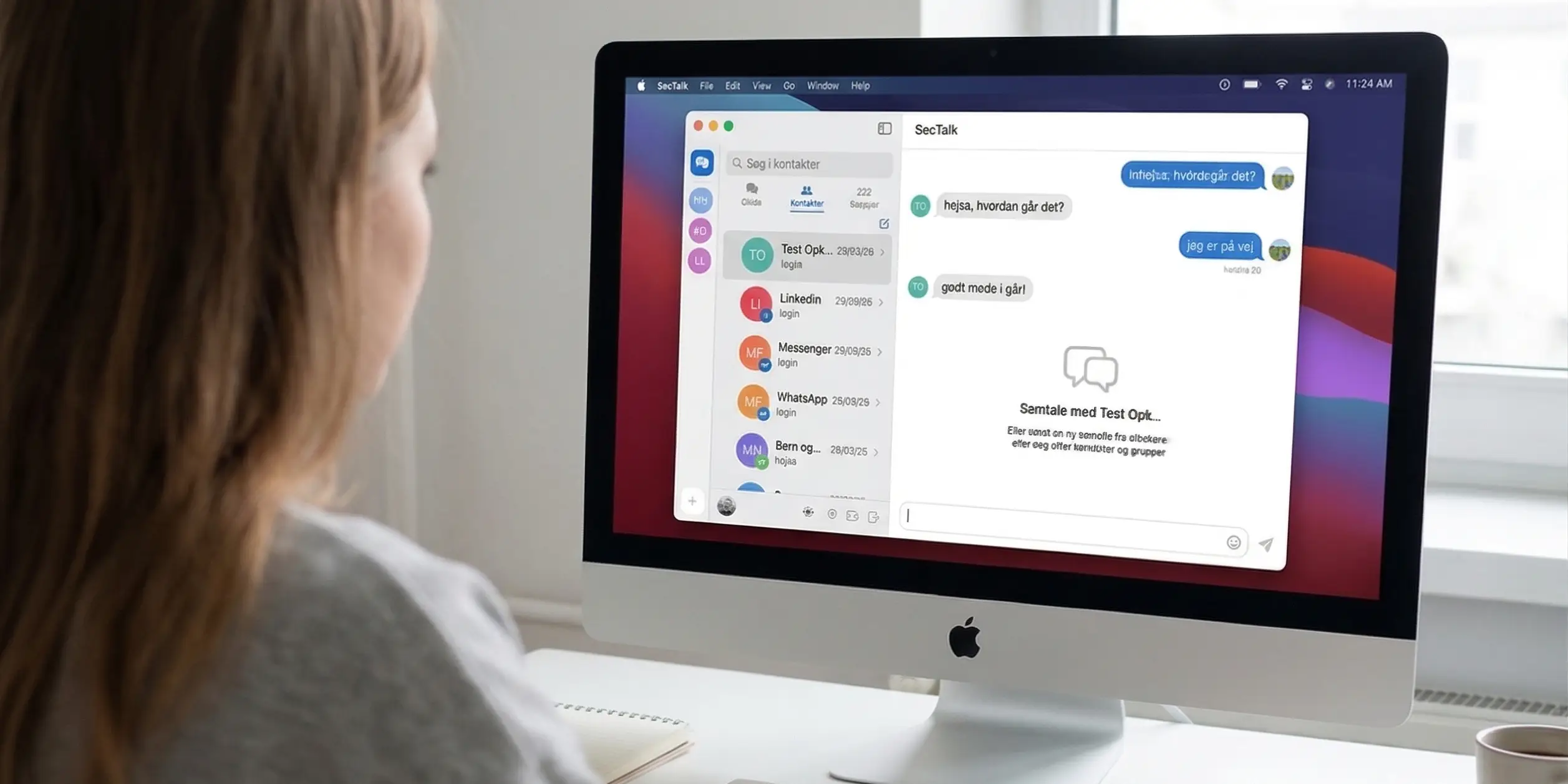 SecTalk.app — sikker chat med Matrix